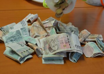 Tříkrálová sbírka - KASIČKY ROZPEČETĚNY, PENÍZE SEČTENY